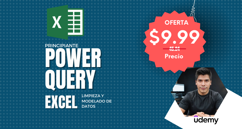 Principiante Limpia y estructura Datos en Power Query -Excel365