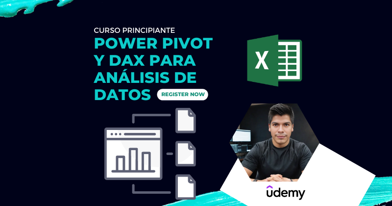 Power Pivot y DAX para análisis de datos en Excel Office365