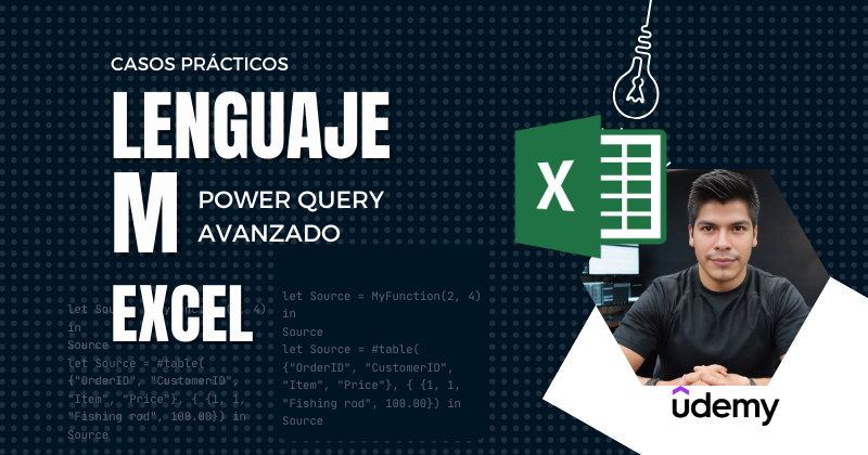 Power Query: Lenguaje M aplicado a casos prácticos Office365 Excel