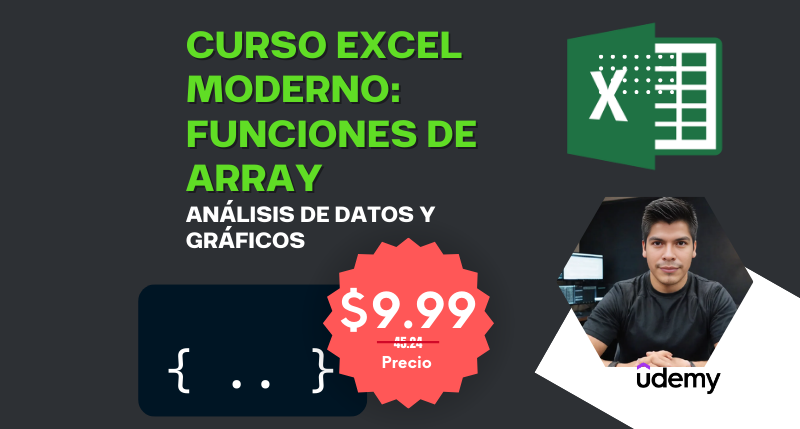 Excel Moderno: Funciones de Array para Análisis de Datos