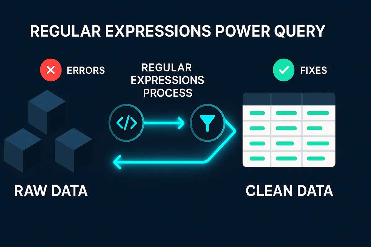 Expresiones regulares en Power Query: Text.RegexTest, Extract y Replace